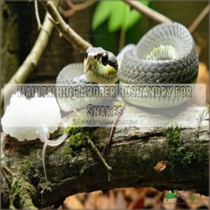 Maintaining Proper Husbandry for Snakes