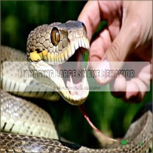 Managing Large Snake Behavior