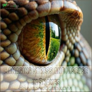 Managing Stress and Disease in Snakes