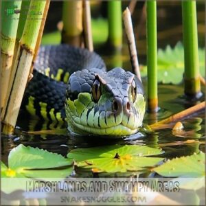 Marshlands and Swampy Areas