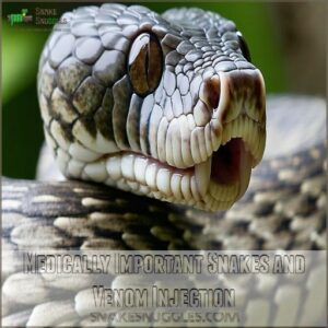 Medically Important Snakes and Venom Injection