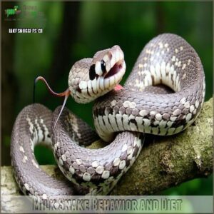 Milk Snake Behavior and Diet