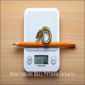 Monitoring Ball Python Growth