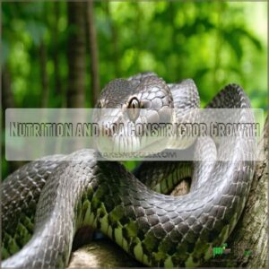 Nutrition and Boa Constrictor Growth