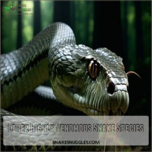 Other Highly Venomous Snake Species