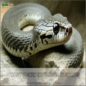 Parasitic Skin Infections in Snakes