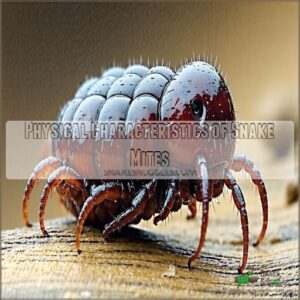 Physical Characteristics of Snake Mites