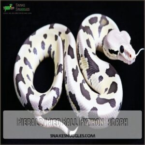 Piebald/Pied Ball Python Morph