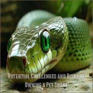 Potential Challenges and Risks of Owning a Pet Snake