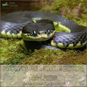 Preparing for a Snake’s Birth or Egg-Laying