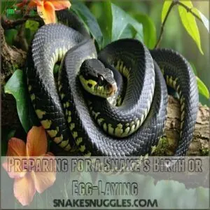 Preparing for a Snake’s Birth or Egg-Laying Preparing for a Snake’s Birth or Egg-Laying