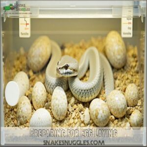 Preparing for Egg Laying