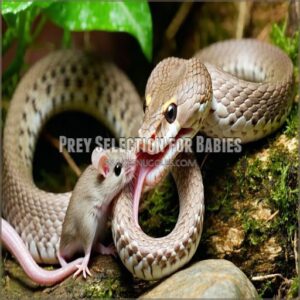 Prey Selection for Babies