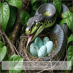 Preying on Birds and Eggs