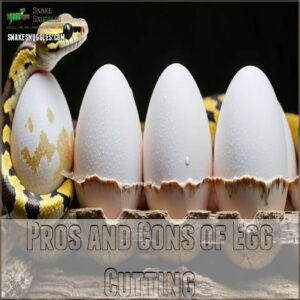 Pros and Cons of Egg Cutting