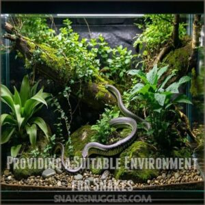 Providing a Suitable Environment for Snakes