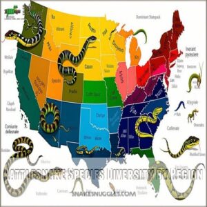 Rattlesnake Species Diversity by Region