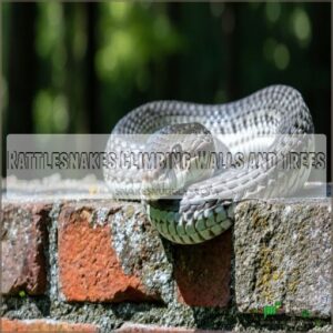 Rattlesnakes Climbing Walls and Trees