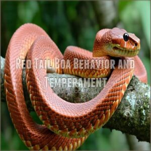 Red Tail Boa Behavior and Temperament