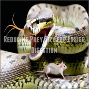 Reducing Prey Size for Easier Digestion