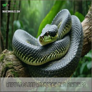 Reptile Sleep Research and Findings