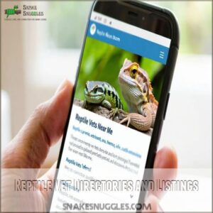 Reptile Vet Directories and Listings