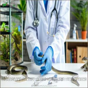 Research and Identify Reptile-Specialized Veterinarians