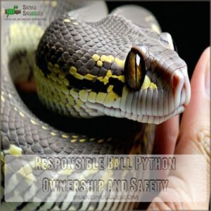 Responsible Ball Python Ownership and Safety