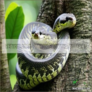 Reticulated Python Growth Patterns