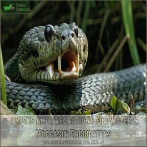 Risks and Precautions for Water Moccasin Encounters