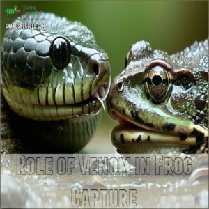 Role of Venom in Frog Capture