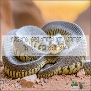 rosy boa care