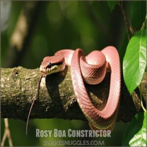 Rosy Boa Constrictor