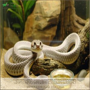 Rosy Boa Humidity and Water