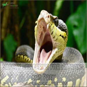 Safety Concerns for Pythons and Prey