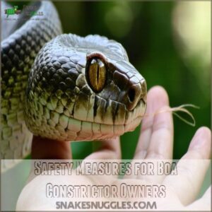 Safety Measures for Boa Constrictor Owners