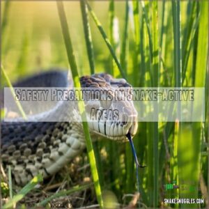 Safety Precautions in Snake-Active Areas