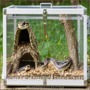 Secure Enclosures for Gopher Snakes