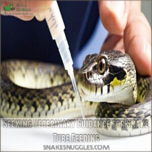 Seeking Veterinary Guidance for Snake Tube Feeding