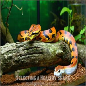 Selecting a Healthy Snake