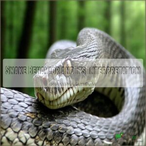 Snake Behavior and Its Interpretation