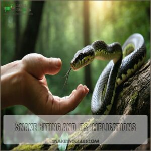 Snake Biting and Its Implications