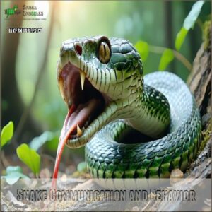 Snake Communication and Behavior