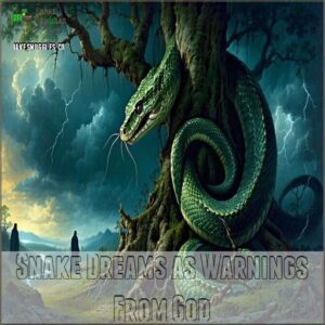 Snake Dreams as Warnings From God