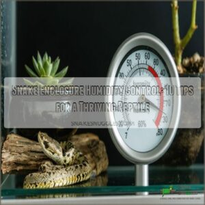 snake enclosure humidity control