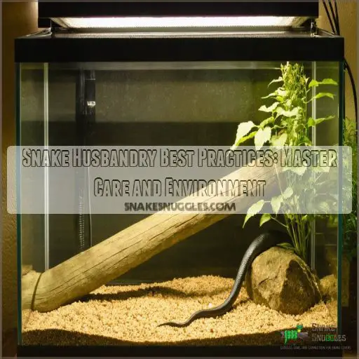 View of Snake Husbandry Best Practices: Master Care and Environment