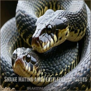 Snake Mating and Fertilization Issues