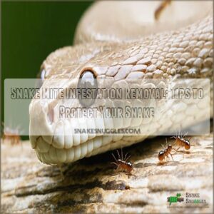 snake mite infestation removal