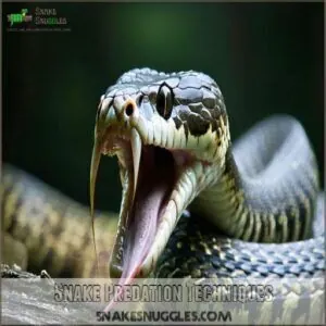 Snake Predation Techniques Snake Predation Techniques