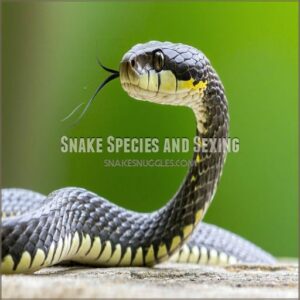 Snake Species and Sexing